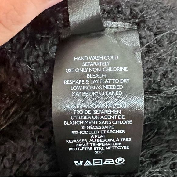 Free People | Icing V-Neck Sweater, Black, Size M - NWT - Picture 12 of 13